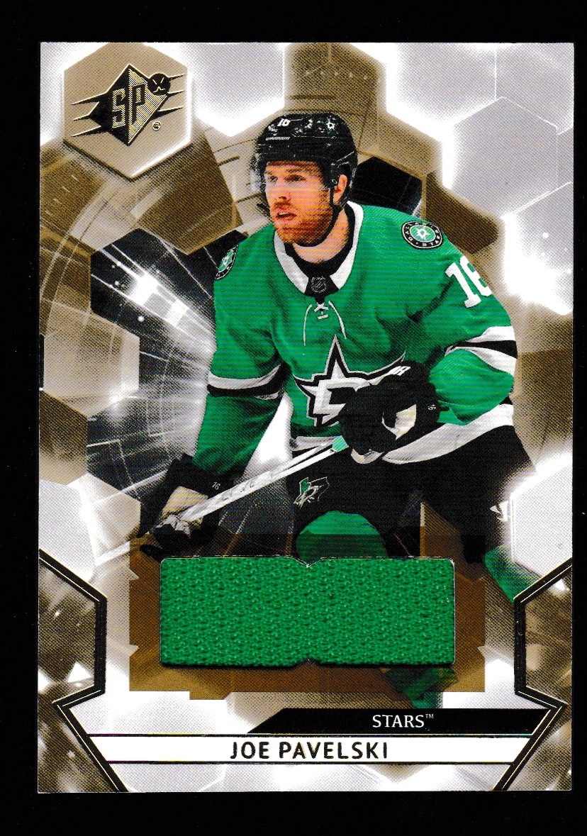 2020-21 SPx Jerseys #41 Joe Pavelski (image for) 2020-21 SPx Jerseys #41 Joe Pavelski